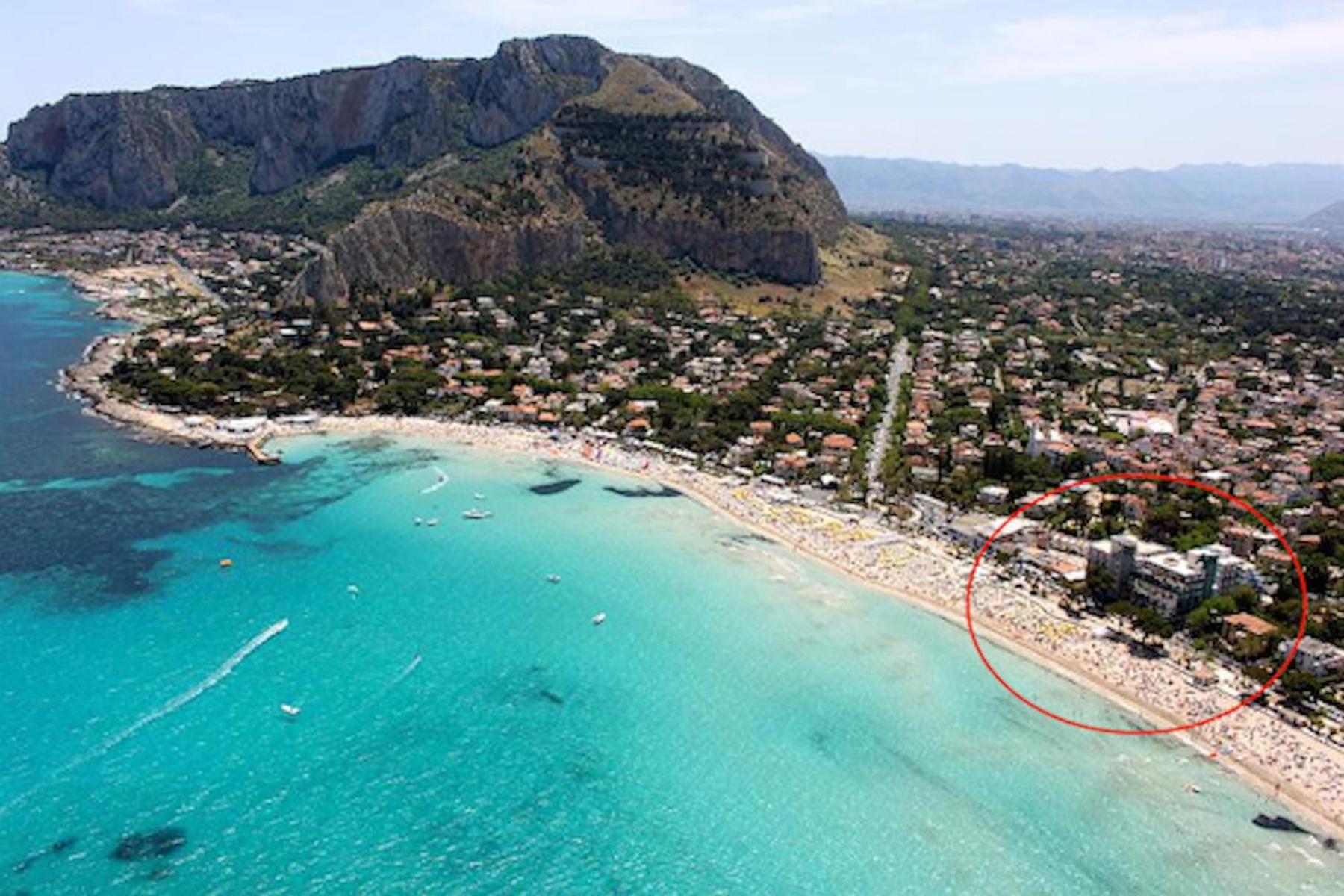 Mondello Luxury Apartment On The Beach المظهر الخارجي الصورة