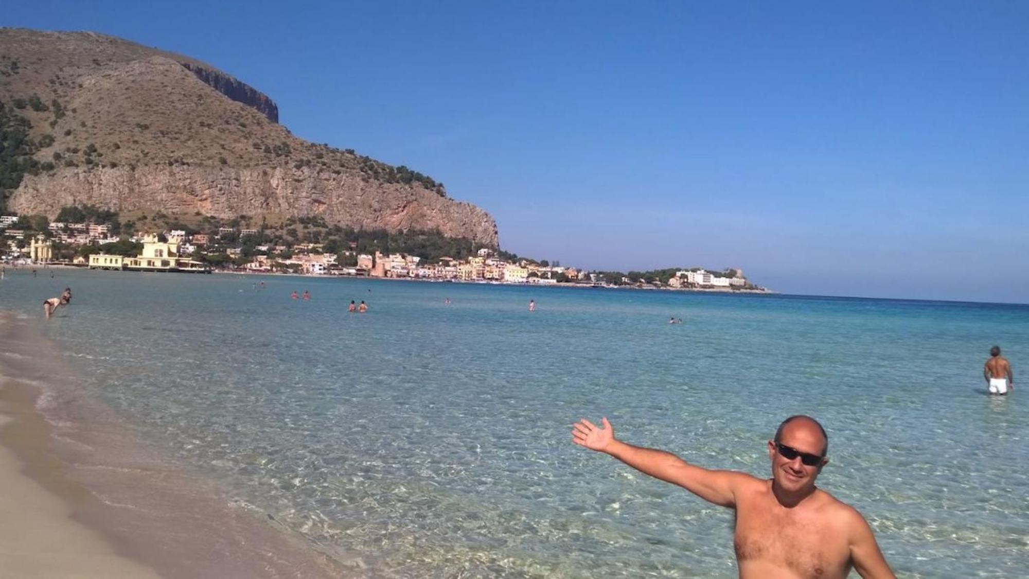 Mondello Luxury Apartment On The Beach المظهر الخارجي الصورة